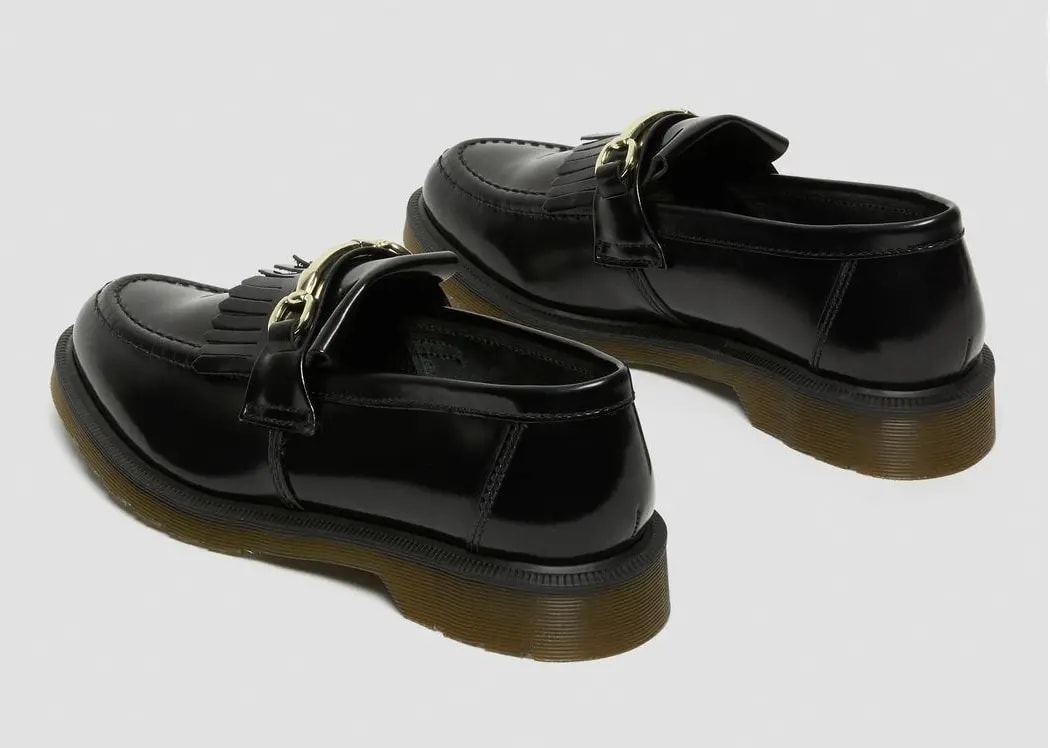 Giày Dr Martens Adrian Snaffle 'Black Polished' 25024001 — ảnh 5