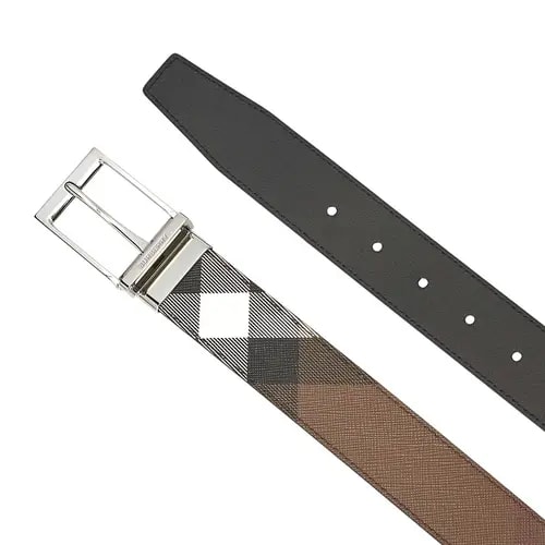 Thắt Lưng Burberry Men's Double Sided Casual Belt LOUIS35 RVS 8042438 — ảnh 3