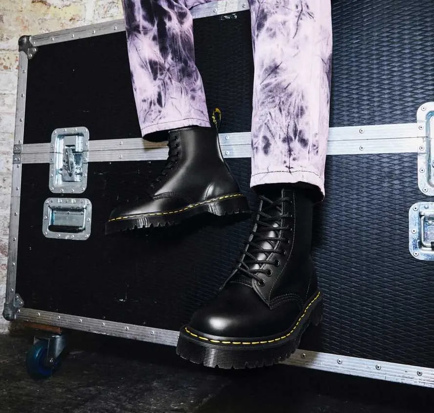 Giày Dr. Martens 1460 Bex 'Black Smooth' 25345001 — ảnh 3