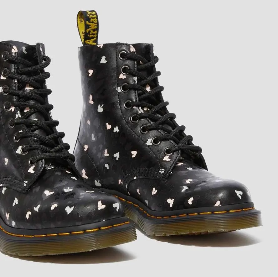 Giày Dr.Martens 1460 Pascal Leather Wild Heart 'Black Muti' 25481001 — ảnh 2