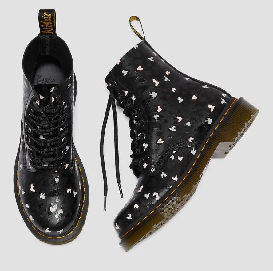 Giày Dr.Martens 1460 Pascal Leather Wild Heart 'Black Muti' 25481001 — ảnh 4