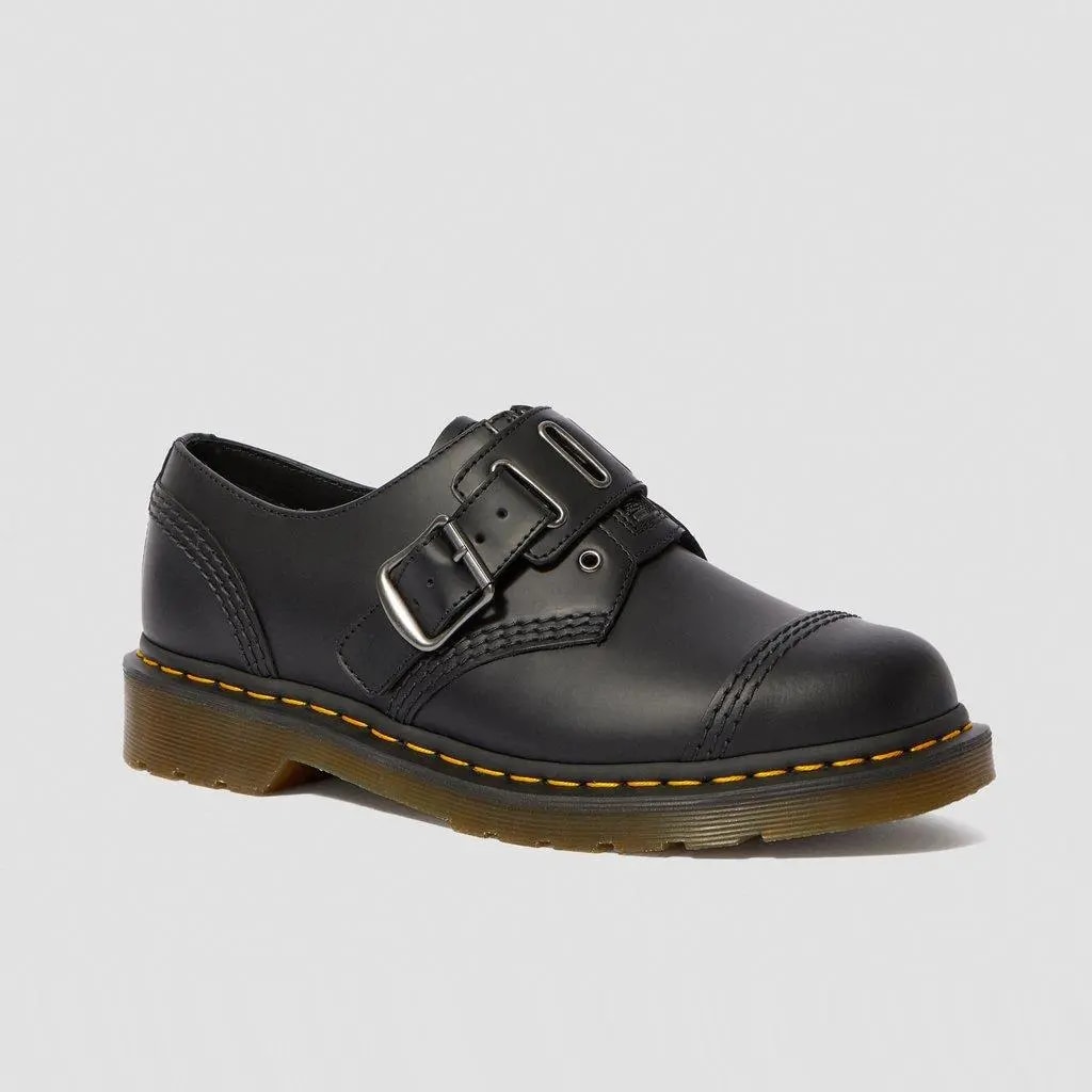 Giày Dr.Martens 1461 Quynn Smooth Leather Buckle 'Black' 25603001 — ảnh 2
