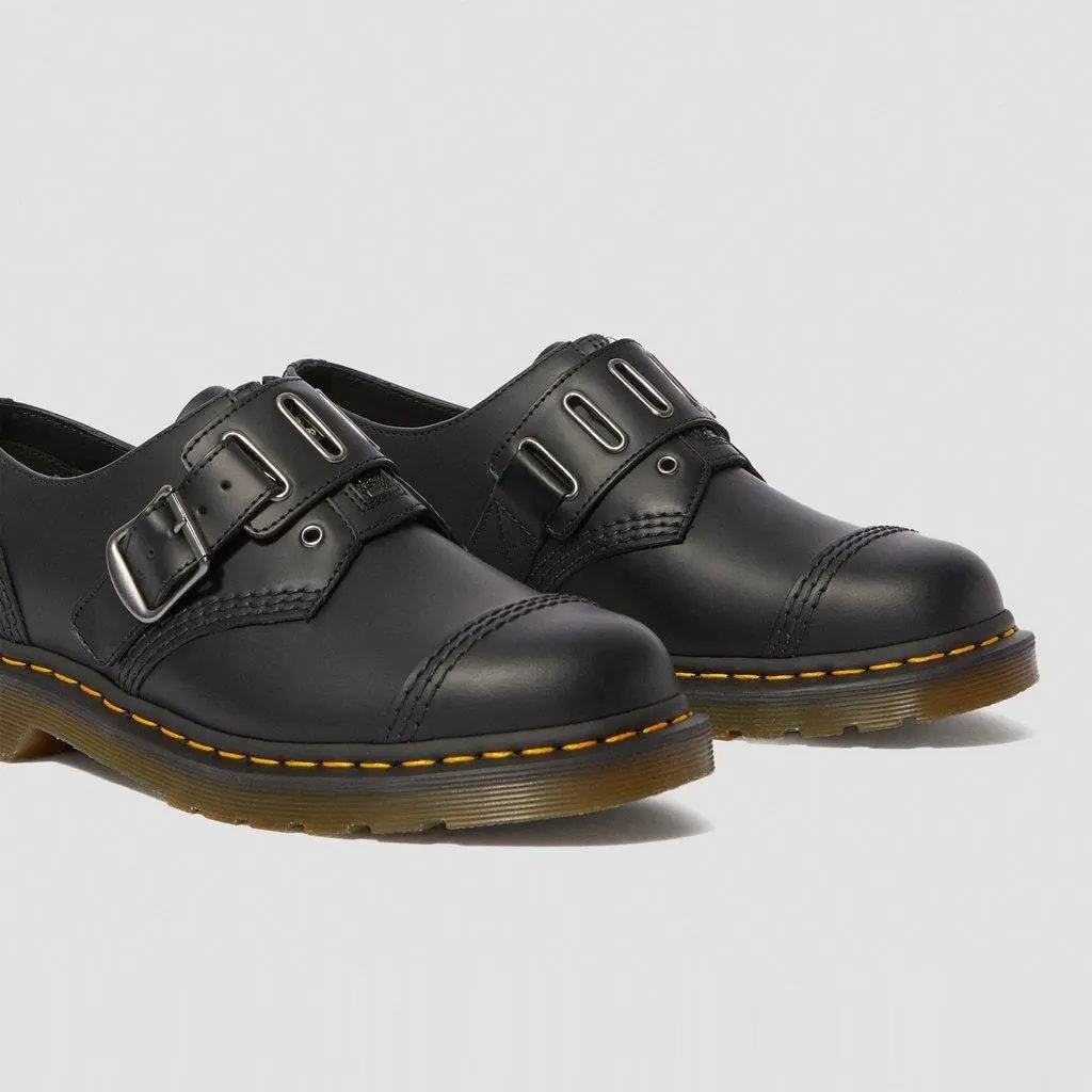 Giày Dr.Martens 1461 Quynn Smooth Leather Buckle 'Black' 25603001 — ảnh 3