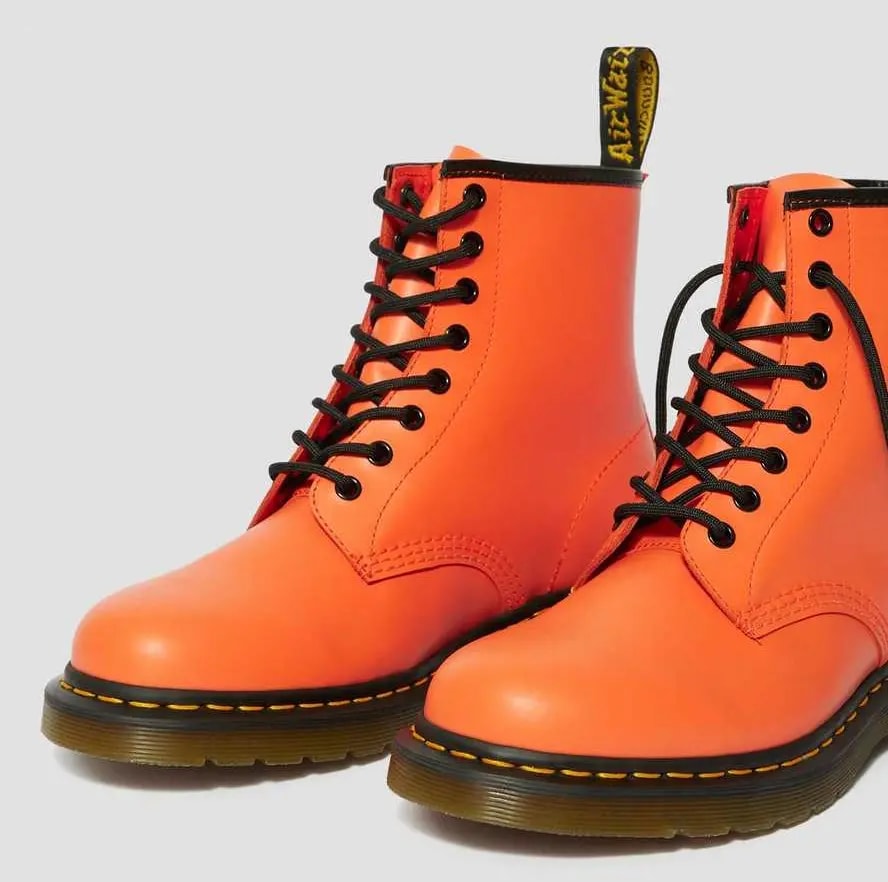 Giày Dr.Martens 1460 Smooth Leather 'Orange' 25714659 — ảnh 2