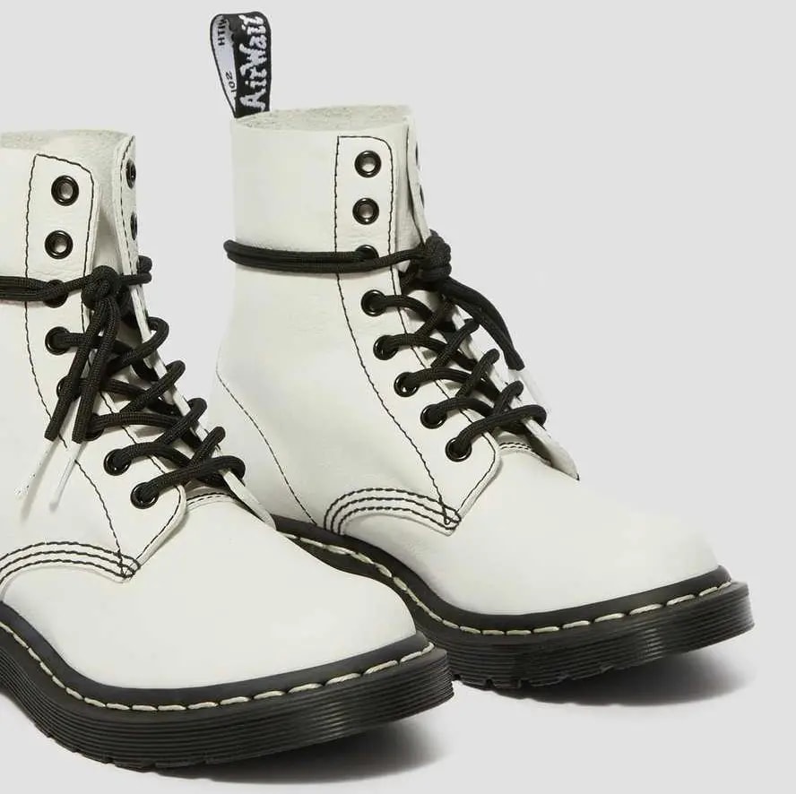 Giày Dr.Martens 1460 Pascal Virginia Women's 'White' 25818113 — ảnh 2