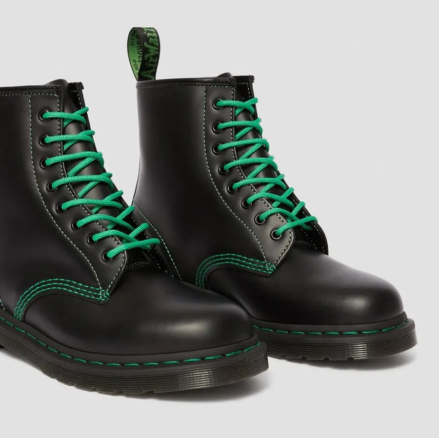 Giày Dr.Martens 1460 Contrast Stitch Smooth 'Black' 25826001 — ảnh 5