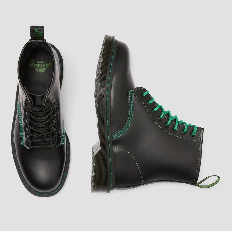 Giày Dr.Martens 1460 Contrast Stitch Smooth 'Black' 25826001 — ảnh 4