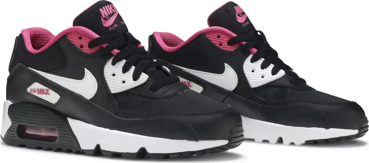 Giày Nike Air Max 90 Mesh GS 'Anthracite' 833340-001 — ảnh 4