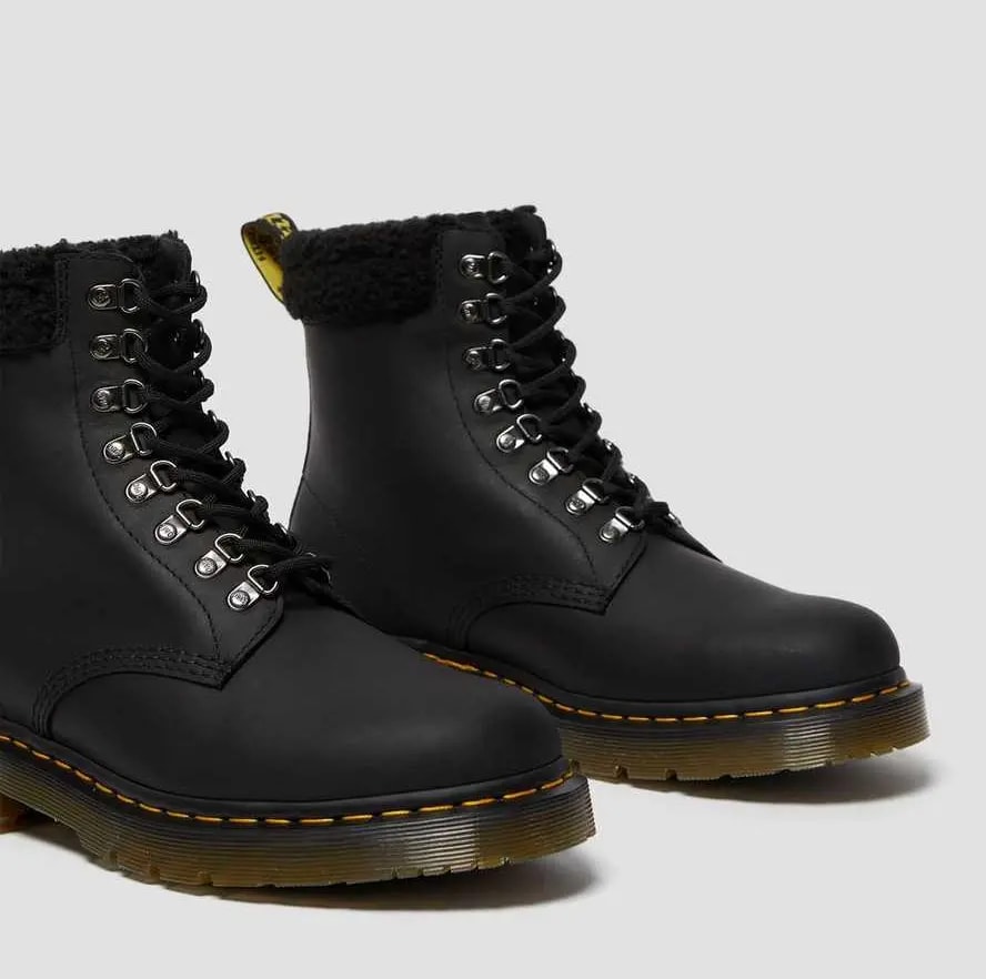 Giày Dr.Martens 1460 Dm's Wintergrip Fleece 'Black' 25990001 — ảnh 4