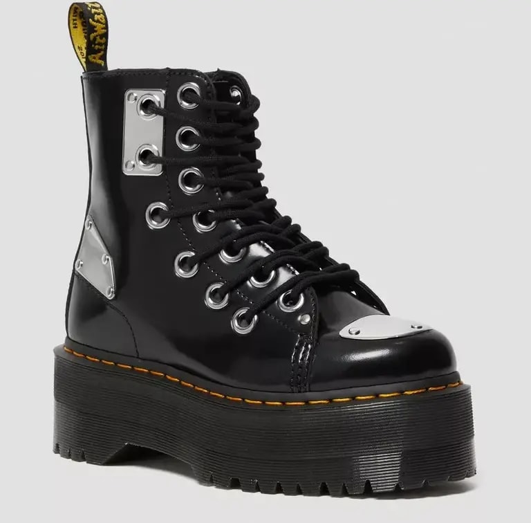 Giày Dr. Martens Jadon Max Metal 'Black' 26090001 — ảnh 2