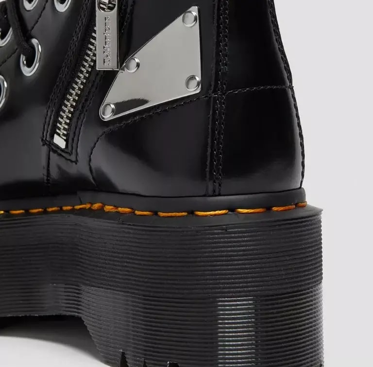 Giày Dr. Martens Jadon Max Metal 'Black' 26090001 — ảnh 3