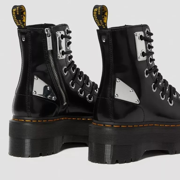 Giày Dr. Martens Jadon Max Metal 'Black' 26090001 — ảnh 5