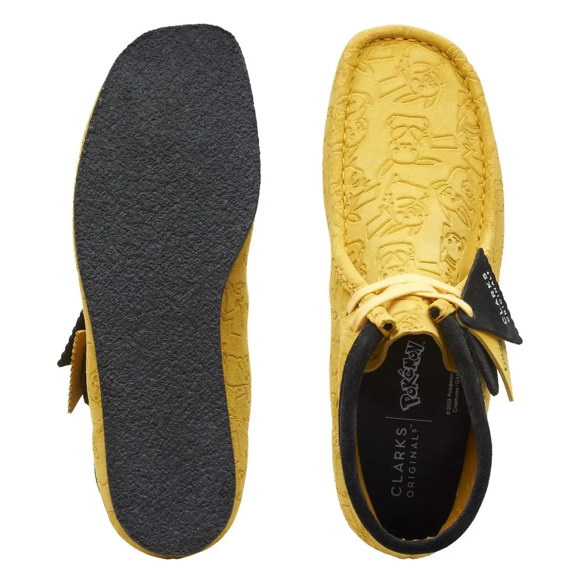 Giày Clarks Originals Wallabee Pokémon 'Yellow' 26168638 — ảnh 4