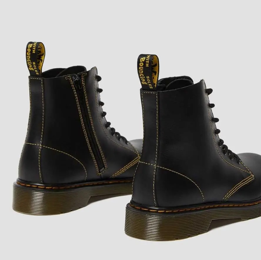 Giày Dr.Martens Youth 1460 Pablo Leather Lace Up 'Black' 26191001 — ảnh 3