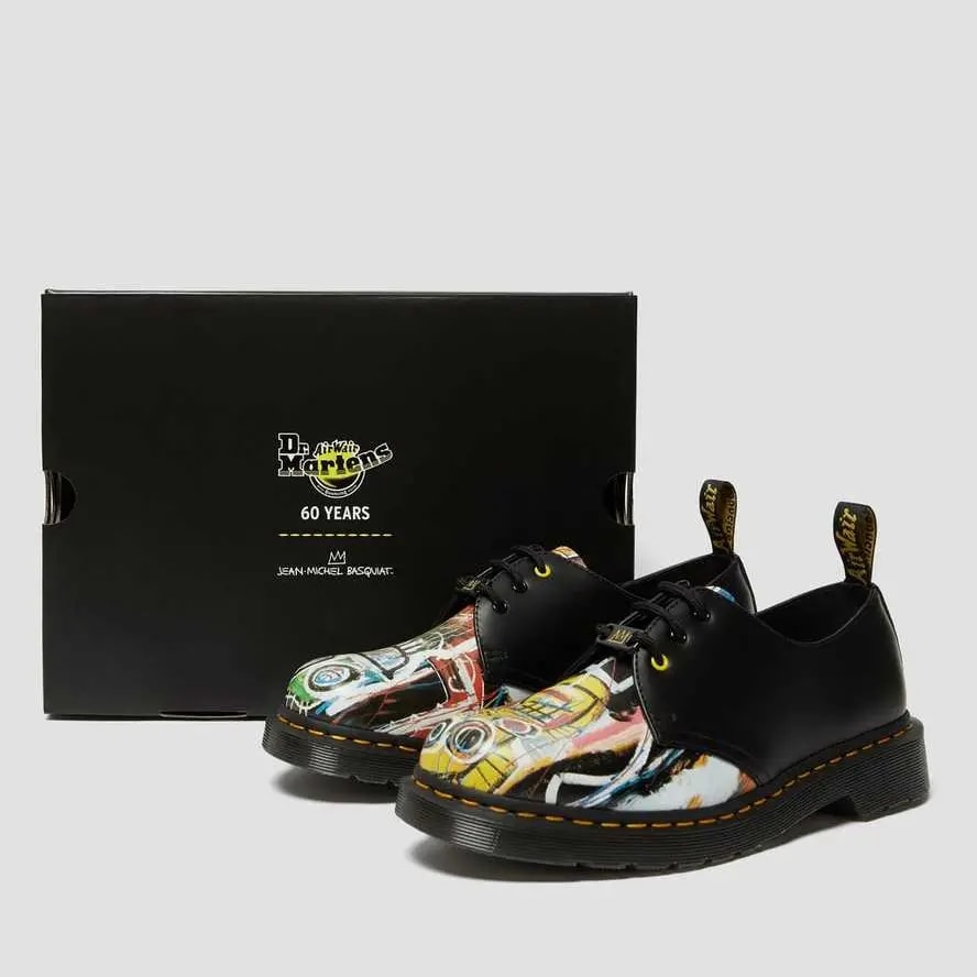 Giày Dr.Martens 1461 Basquiat Leather Oxford 'Black Multi' 26320001 — ảnh 2