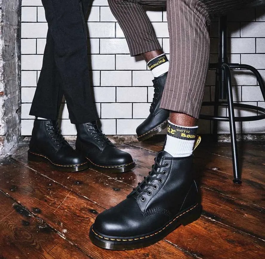 Giày Dr.Martens 101 Leather 'Black' 26409001 — ảnh 4