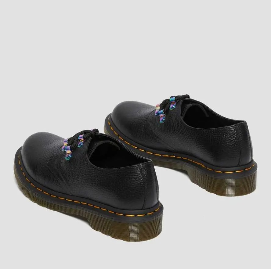 Giày Dr.Martens 1461 Iridescent Hardware Lace Up 'Black' 26414001 — ảnh 4