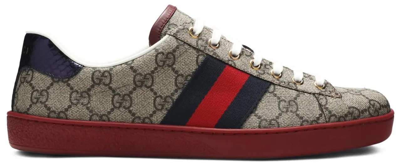 Giày Gucci Ace GG Supreme 'Beige' 429445-K2LH0-9767 — kich-thuoc: 40