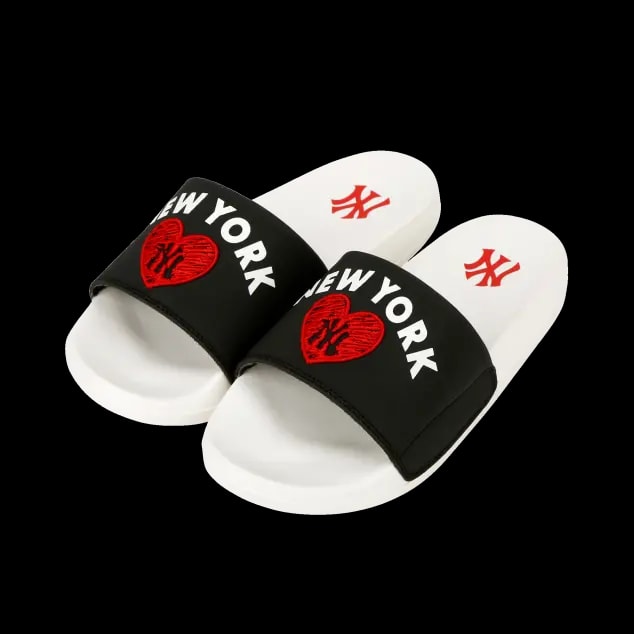 Dép MLB New Mound Heart New York Yankees 32SHHH111-50L — ảnh 2