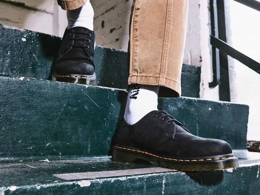 Giày Dr. Martens 1461 Black Smooth Leather 11838002 — ảnh 5