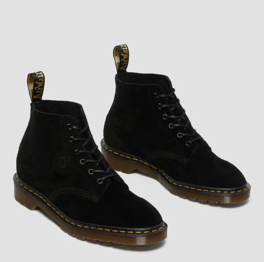 Giày Dr.Martens 101 Made In England Suede 'Black' 26852001 — ảnh 2