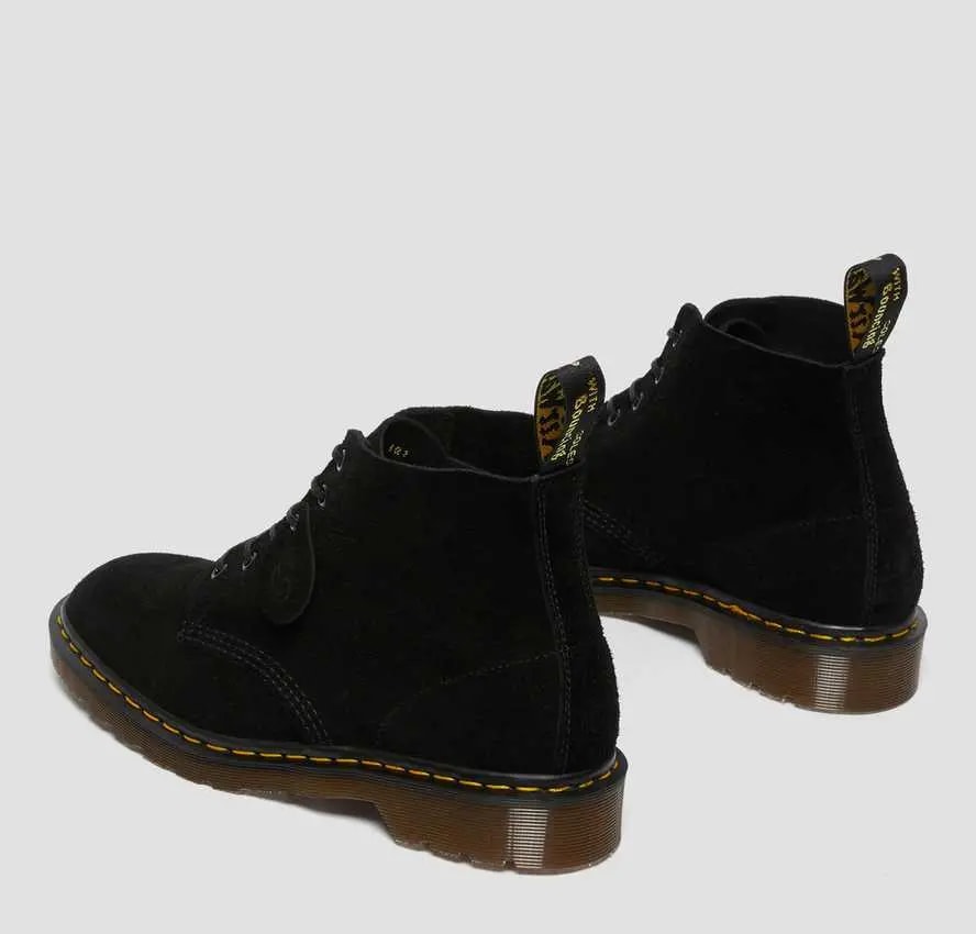 Giày Dr.Martens 101 Made In England Suede 'Black' 26852001 — ảnh 3