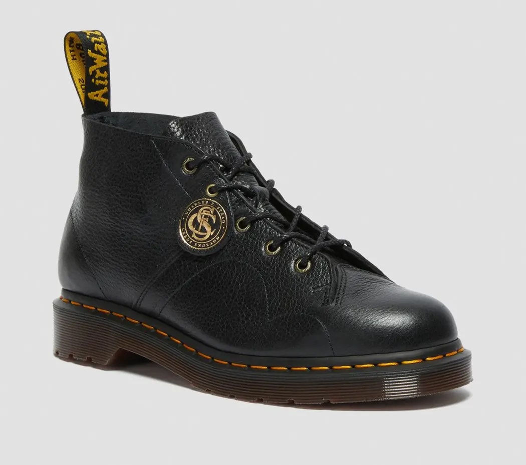 Giày Dr Martens Church Buckingham 'Black' 26857001 — ảnh 3