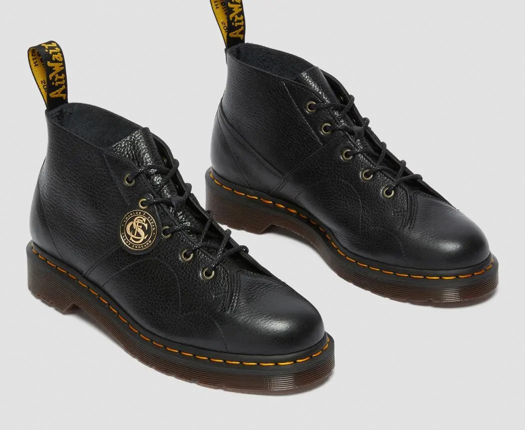 Giày Dr Martens Church Buckingham 'Black' 26857001 — ảnh 4