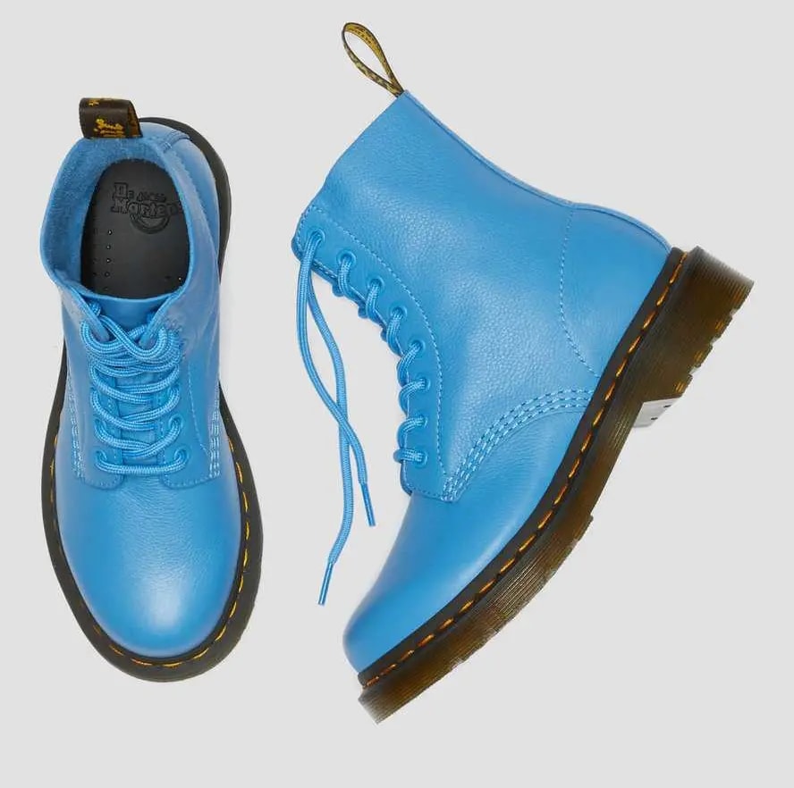 Giày Dr.Martens 1460 Women's Pascal Virginia Leather 'Blue' 26902416 — — ảnh 4