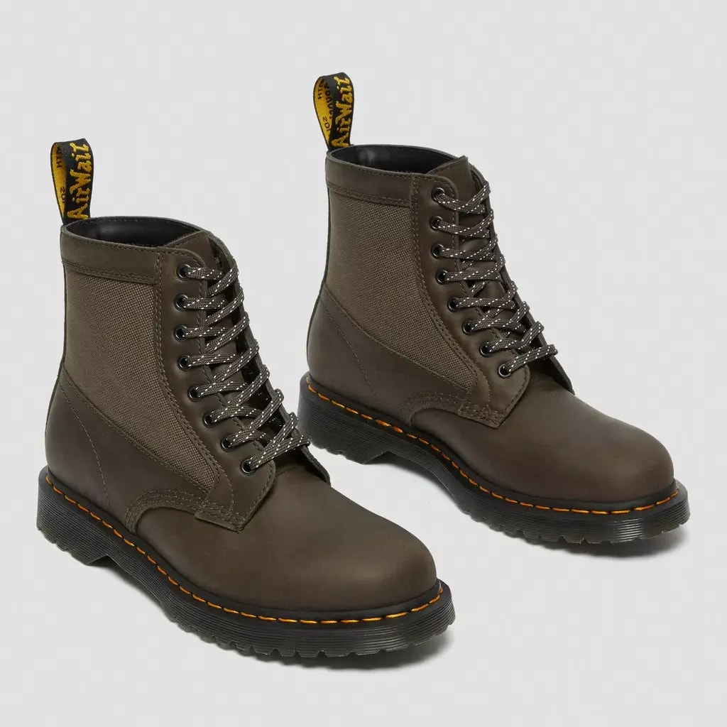 Giày Dr.Martens 1460 Panel Leather Lace Up Boots 'Grey' 26912481 — ảnh 3