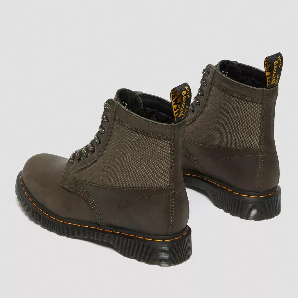 Giày Dr.Martens 1460 Panel Leather Lace Up Boots 'Grey' 26912481 — ảnh 5