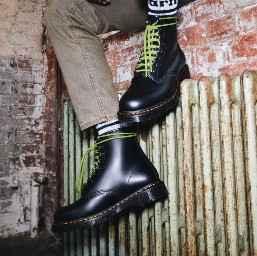 Giày Dr.Martens 1460 Ben Smooth Leather Lace Up 'Black' 26917001 — ảnh 5