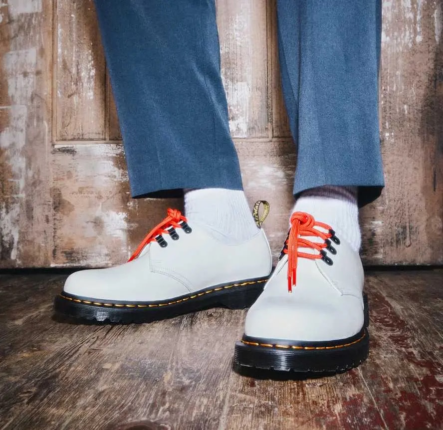 Giày Dr.Martens 1461 Ben Smooth Leather 'White' 26926100 — ảnh 2