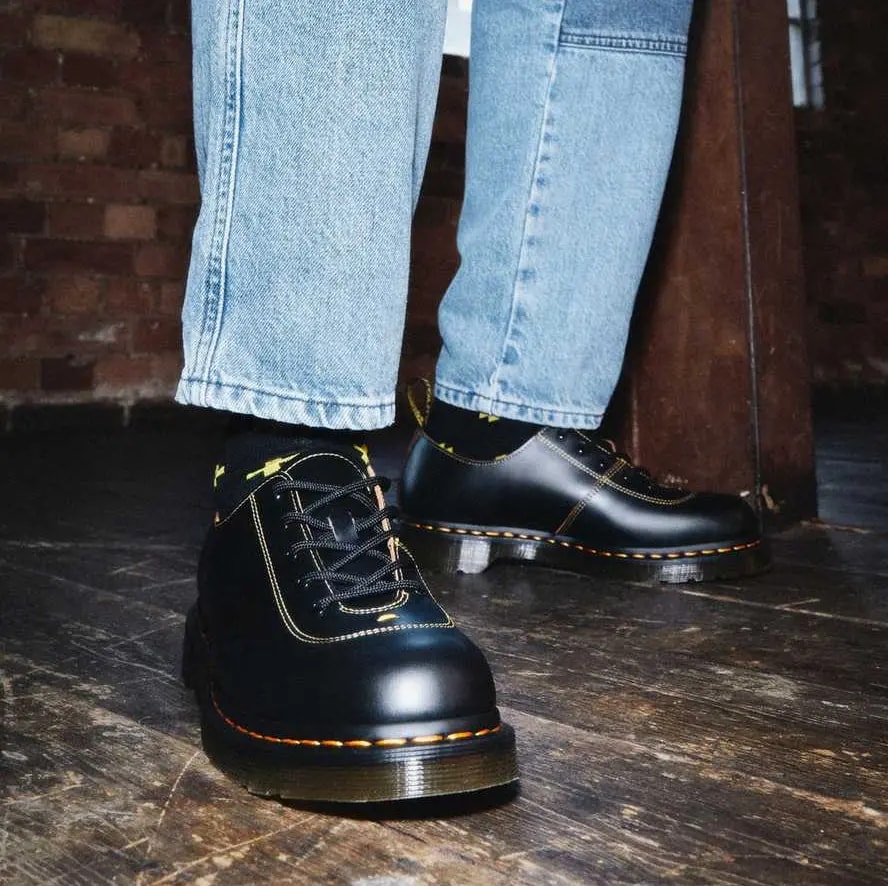 Giày Dr.Martens Glyndon Vintage Smooth Leather 'Black' 26972001 — ảnh 2