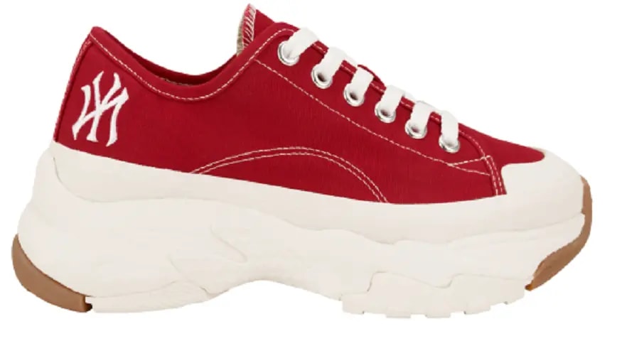 Giày MLB Chunky Low New York Yankees Red 32SHU2111-50R — kich-thuoc: 39