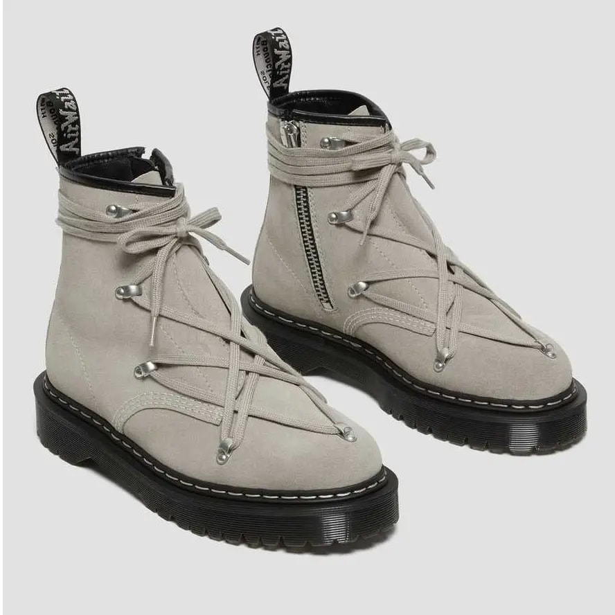 Giày Dr. Martens Rick Owens x 1460 Bex Suede Boot 'Light Taupe' 27023696 — ảnh 4