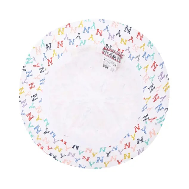 Mũ MLB Monogram Rainbow Dome Hat New York Yankees 32CPH4111-50W — ảnh 5