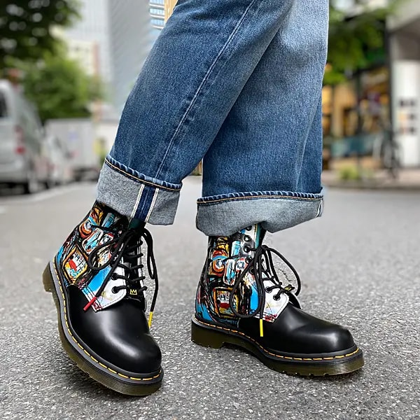 Giày Dr. Martens 1460 Basquiat Smooth Leather Boots 27187001 — ảnh 4