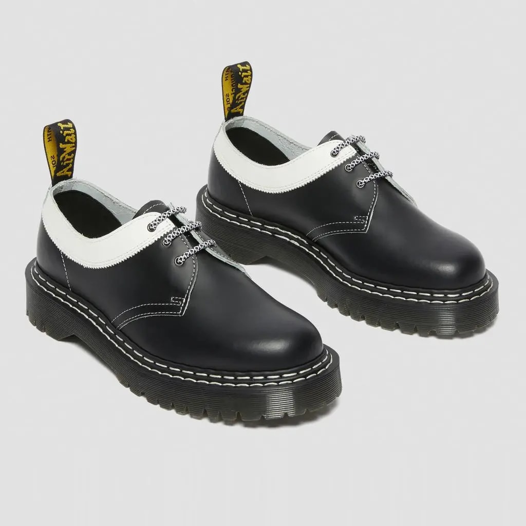 Giày Dr.Martens Bex Smooth Contrast Oxford 'Black White' 27329009 — ảnh 4