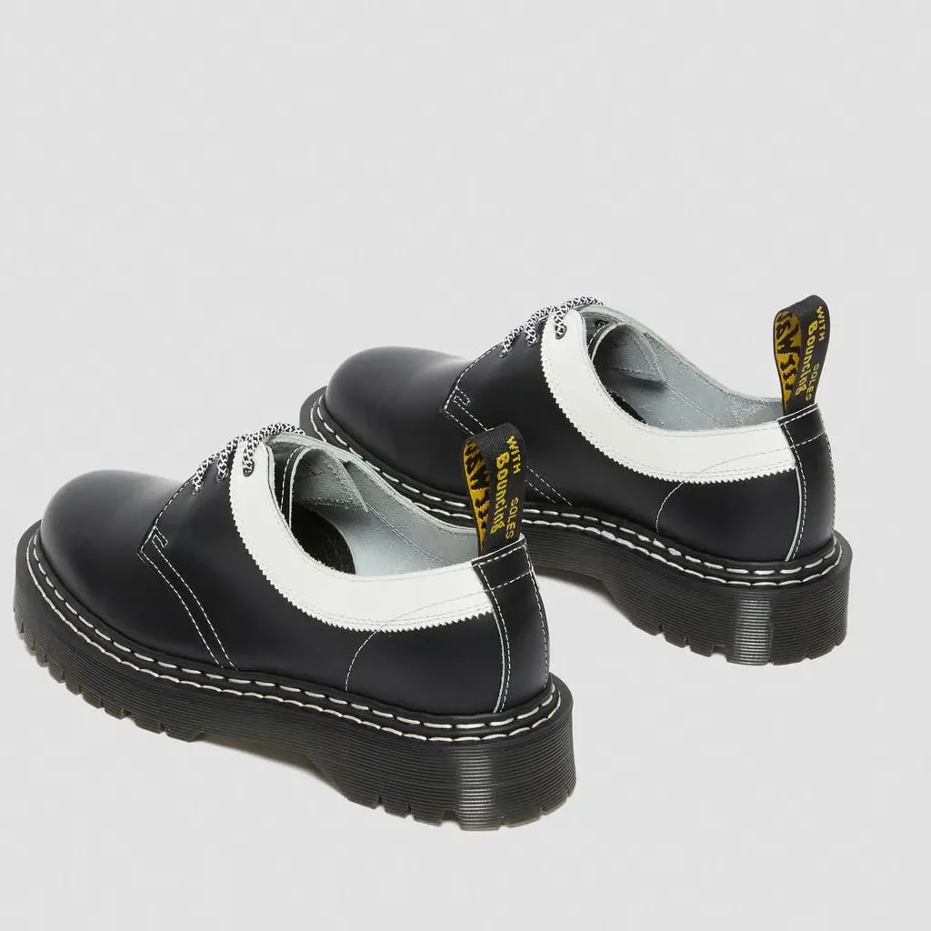 Giày Dr.Martens Bex Smooth Contrast Oxford 'Black White' 27329009 — ảnh 5