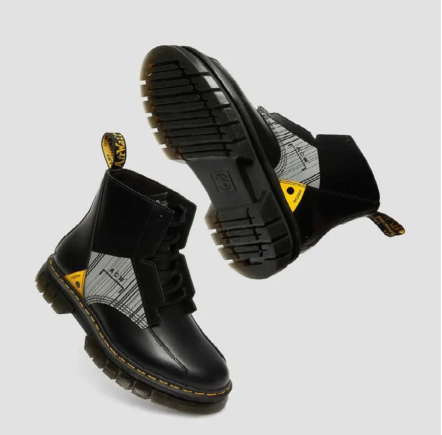 Giày Dr. Martens Rikard A-Cold-Wall* Leather Platform Boots 27923001 — ảnh 4