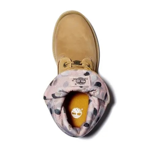 Giày Timberland Wmns Wheat Colored Nubuck Leather A2MF6231 — ảnh 5