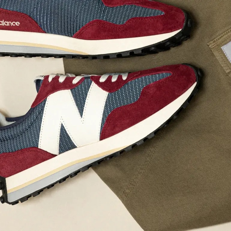 Giày New Balance 327 'Navy Blue Red White' MS327MR — ảnh 5