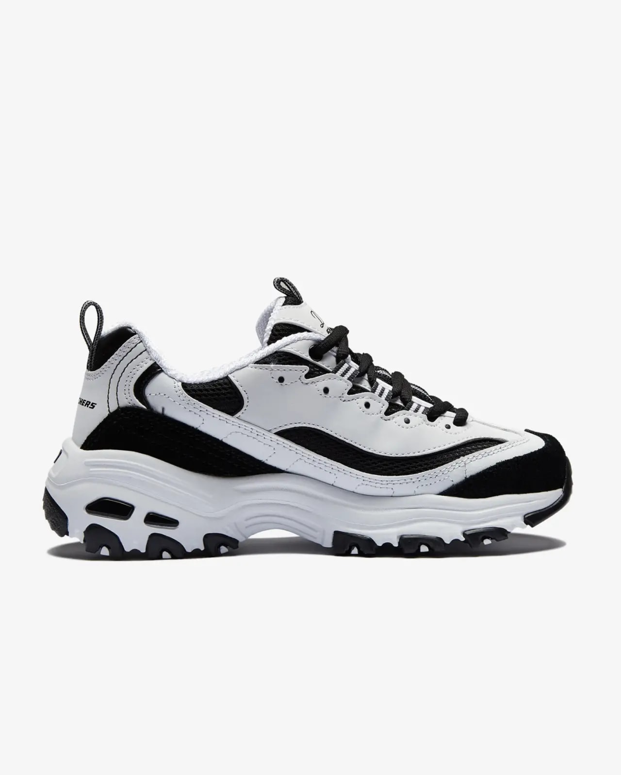 Giày Skechers D'lites-March Forward 'White Black' 13148-WBK — ảnh 2
