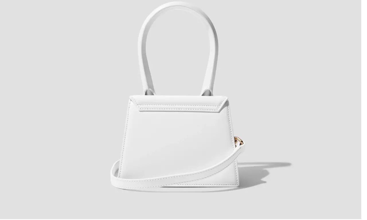 Túi Le Chiquito Moyen 'White' 213BA002-3000 — ảnh 5