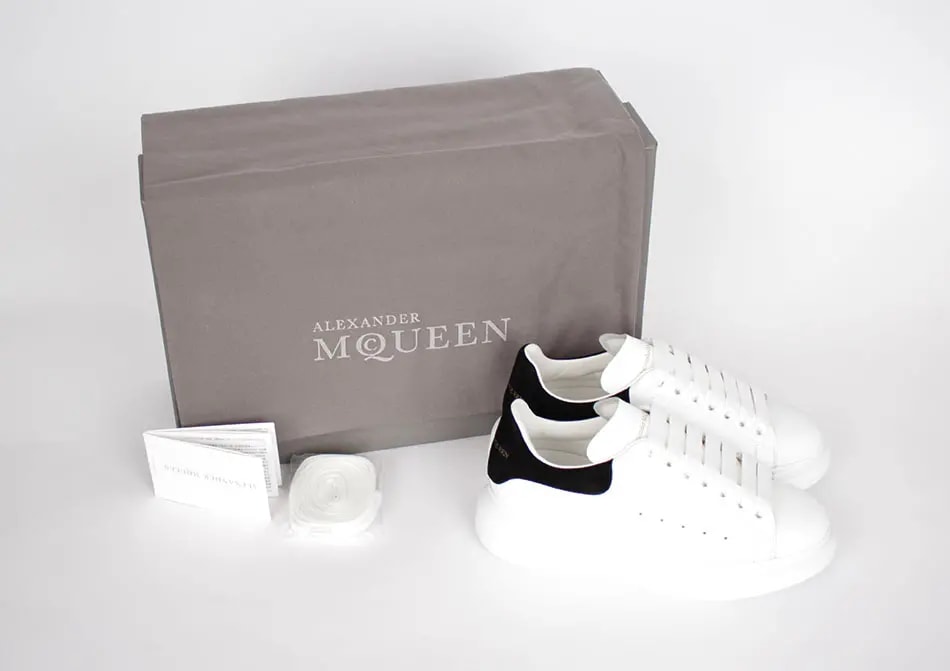 Giày Alexander McQueen Oversized SS19 'White Black' 2019 553770-WHGP7-9061 — ảnh 5