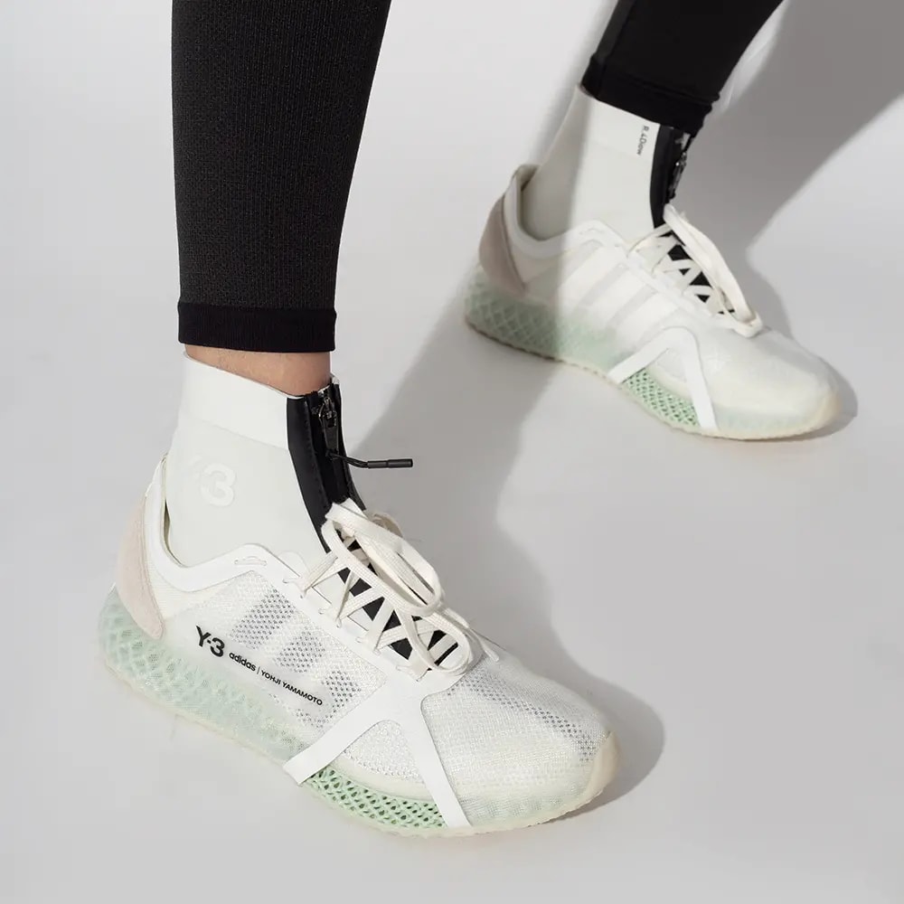 Giày Adidas Y-3 Runner 4D IOW Mid 'Core White' GZ9142 — ảnh 2