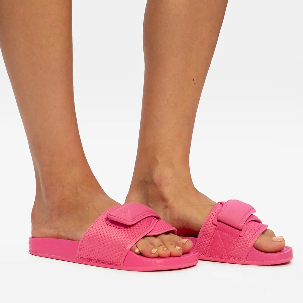 Dép Adidas Boost Slides x Pharrell 'Semi Solar Pink' FV7289 — ảnh 2