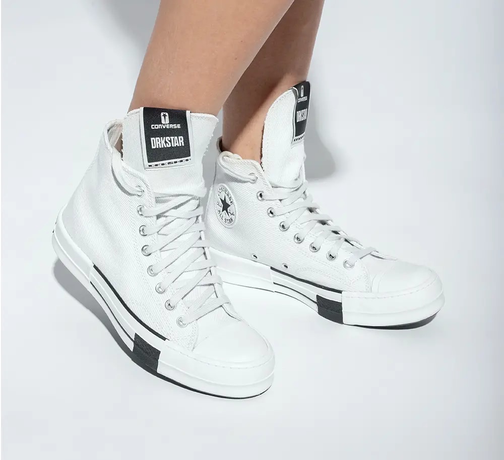 Giày Converse Rick Owens x DRKSHDW DRKSTAR Chuck 70 High 'Lily White' 172346C — ảnh 3