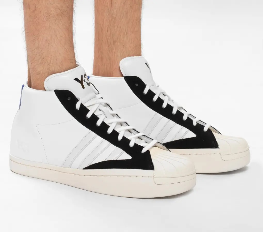 Giày Adidas Y-3 Yohji Pro White 'Bold Blue' FX0898 — ảnh 5